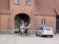 bryllupskørsel  til Steensgård gods
